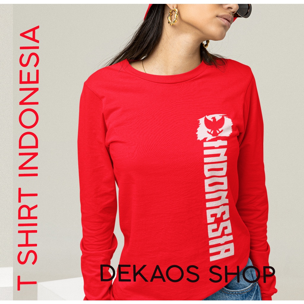 KAOS MERAH PUTIH AGUSTUSAN 2024 KAOS 17 AGUSTUS 2024 WANITA PRIA ANAK BAJU MERAH PUTIH AGUSTUSAN DEK