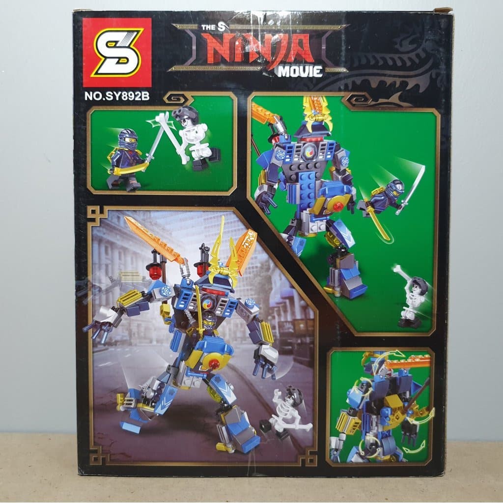 gratis SY892 B NinjaGo Zen ice ninja robot mecha SY 892 B lego compatible