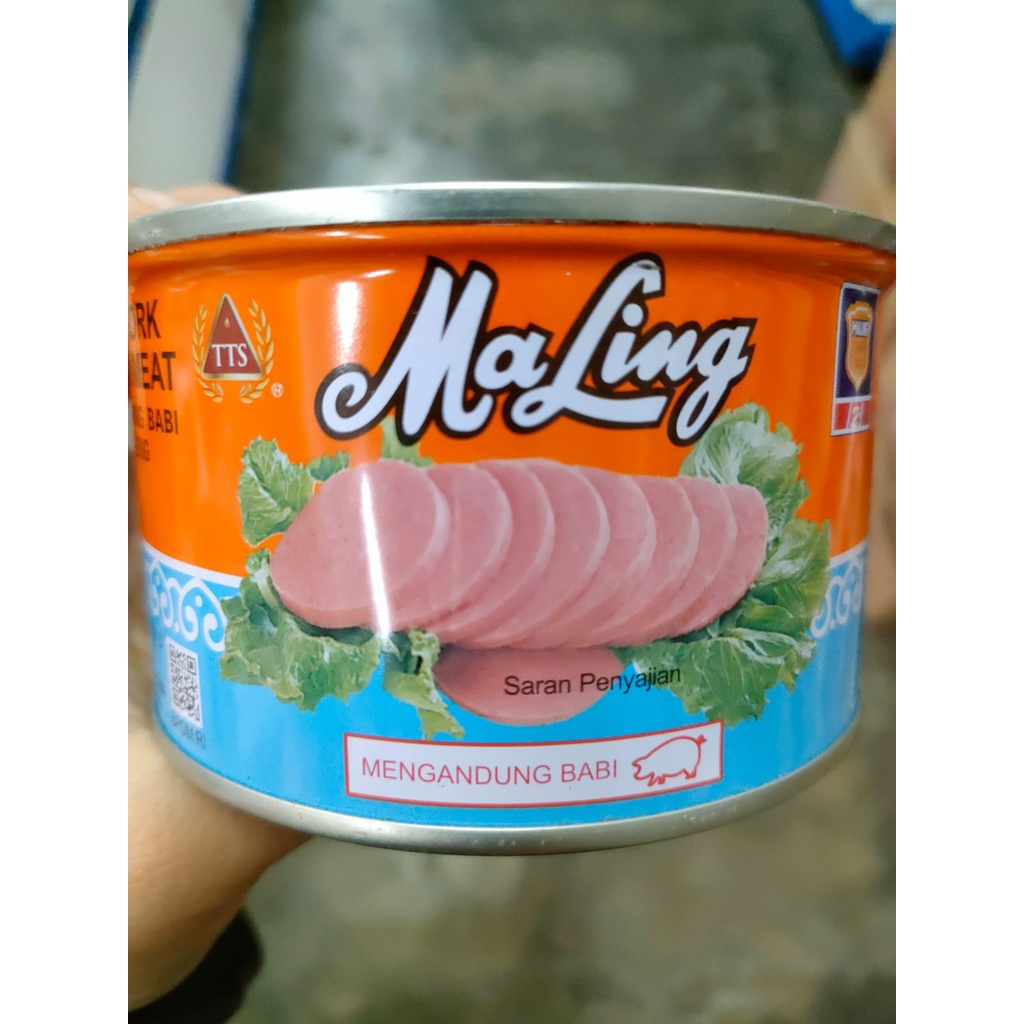 

MALING TTS Ma Ling Premium Canned Ham Luncheon Meat 397gr