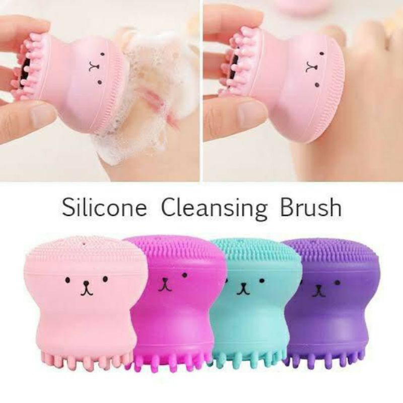 Spon cuci muka cleansing brush GURITA/ gurita