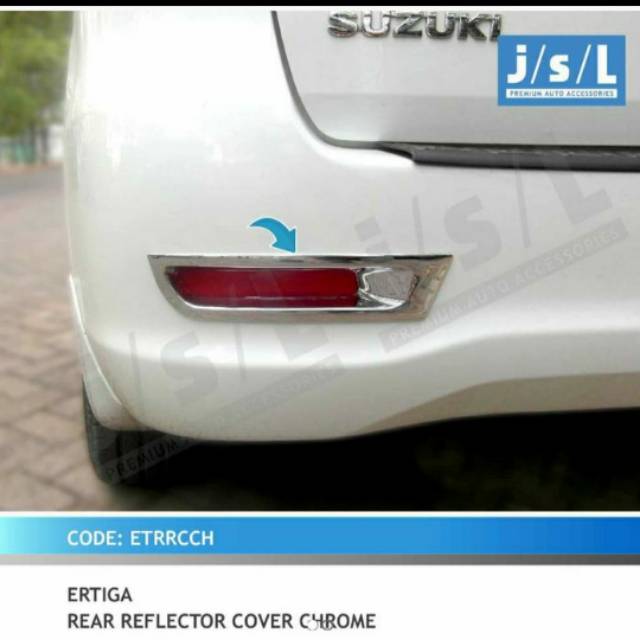 Cover ring reflektor Ertiga/ rear reflektor chrome jsl