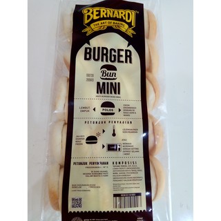 Bernardi Roti Burger Mini Isi 20 Harga Reseller | Shopee