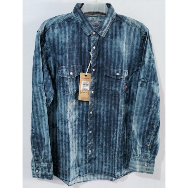 WATCHOUT JEANS KEMEJA PRIA ORIGINAL.