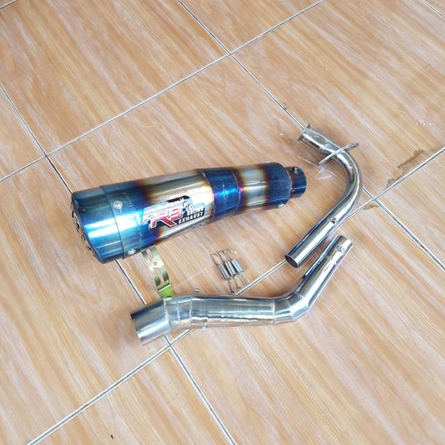 KNALPOT VARIO 125-VARIO 150 R9 BLUEMOON MURAH