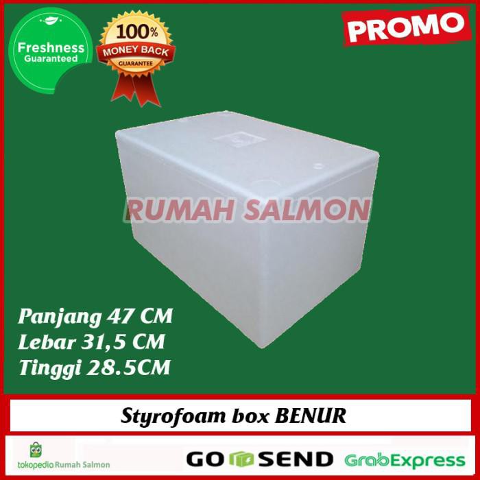 Styrofoam box 18-20kg / Sterofoam Ikan Segar/cool box/ice box