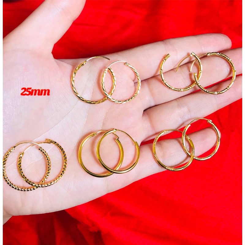 Anting gipsi anting kait gold suping