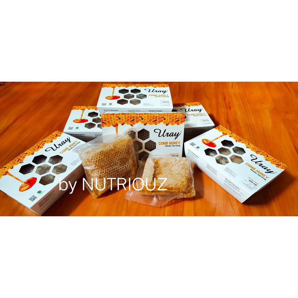 

Madu Uray Fresh HONEYCOMB / SARANG -250gram