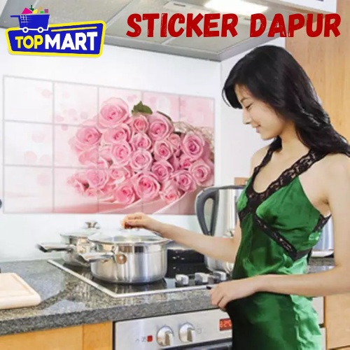 Jual Sticker Dapur Kitchen Sheet Anti Minyak Anti Panas Anti Air
