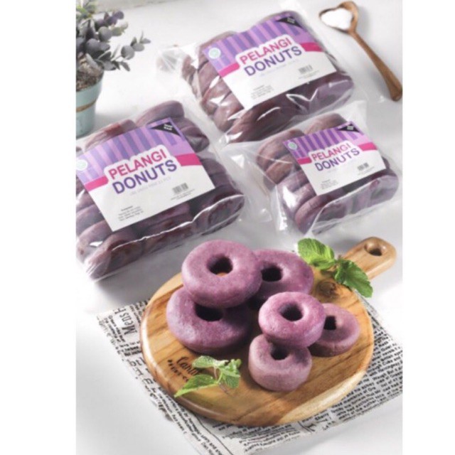 

Donat Ubi Ungu Pelangi