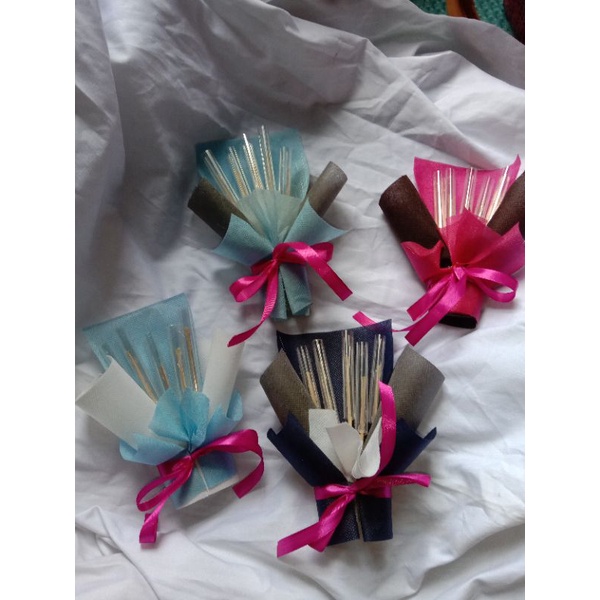 Bucket Bunga Pipe Cleaner Buket Kawat Bulu Mini Flower Bouquet Uang Mini buket mini buket angpau amplop lebaran buket THR