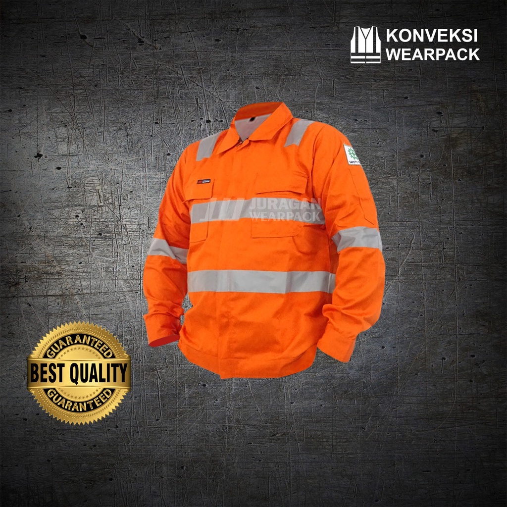 Wearpack Safety Atasan Warna Orange