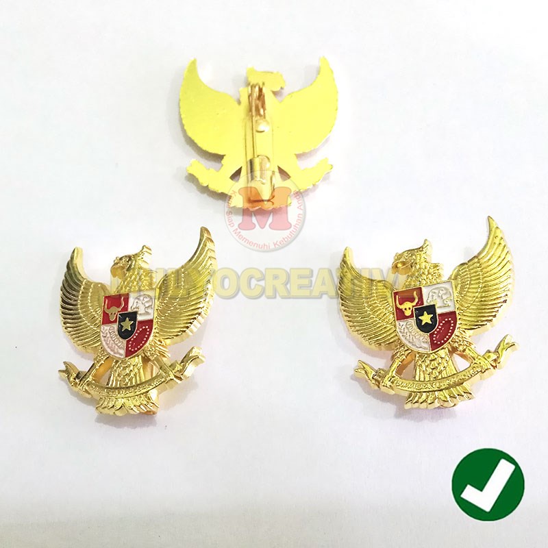 Pin Garuda Indonesia - Pin Garuda Pancasila 2.5cm