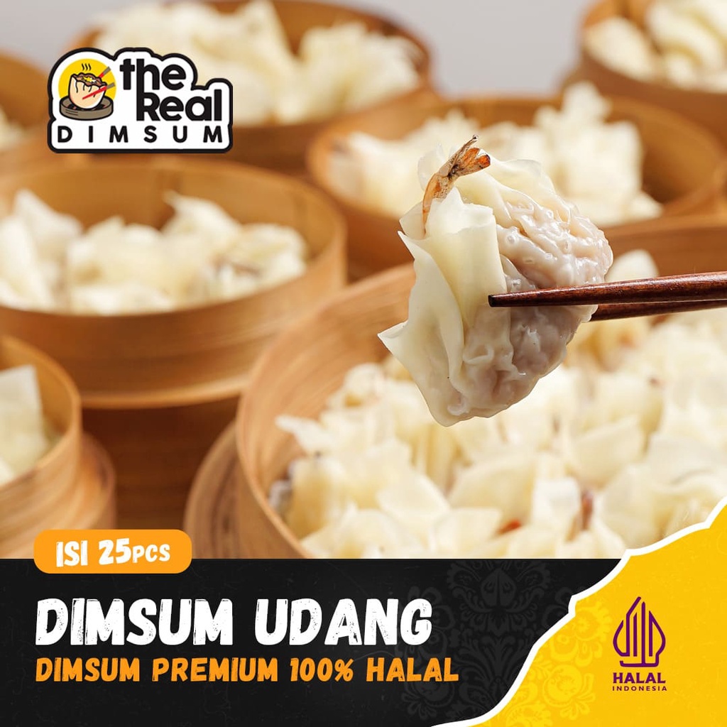 

TRD Dimsum Udang Isi 25pcs Halal Frozen