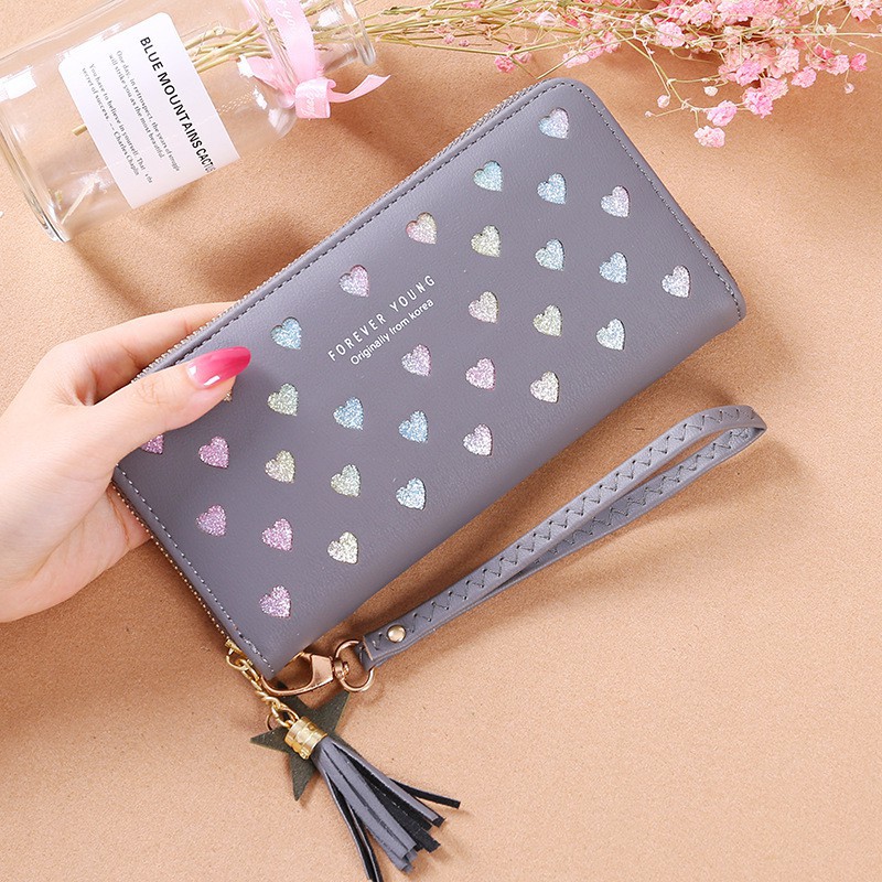 *ALIBABA1688*COD Dompet Wanita Q03 Dompet Wanita Panjang Dompet Import Real Pict Dompet Cantik