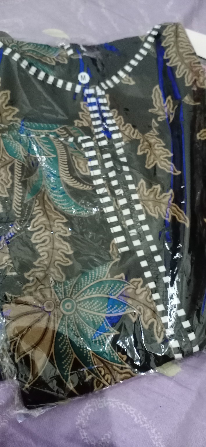 Blouse Batik Atasan Batik Wanita Dolby Dolbi Dobby Tenun Sutra Tulis Halus Katun Atbm Rissa Batik