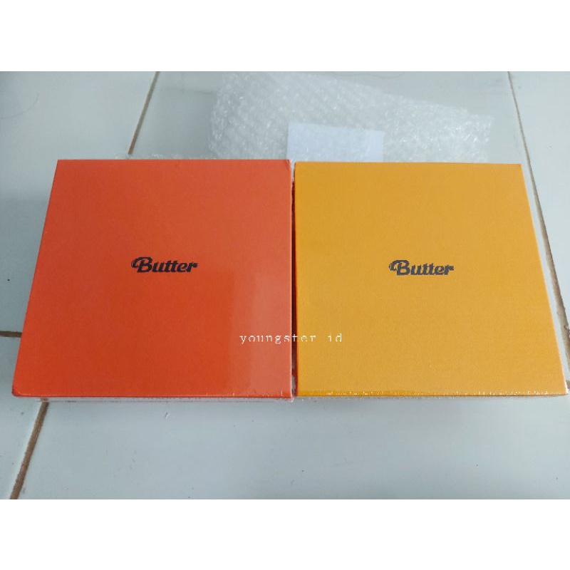 READY STOCK Album CD Butter Sealed + Poster BTS
