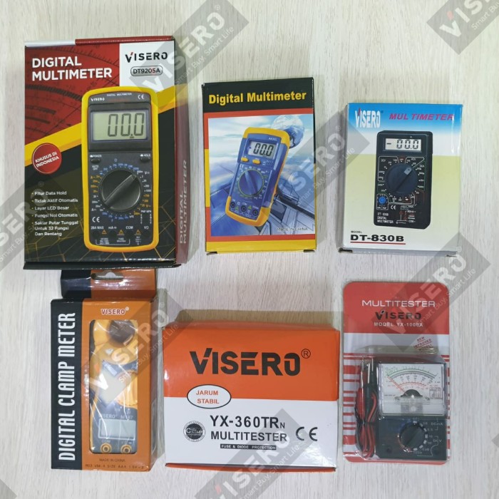 Multitester/ Avometer/ Multimeter Analog Visero YX-360 TRN + Battery