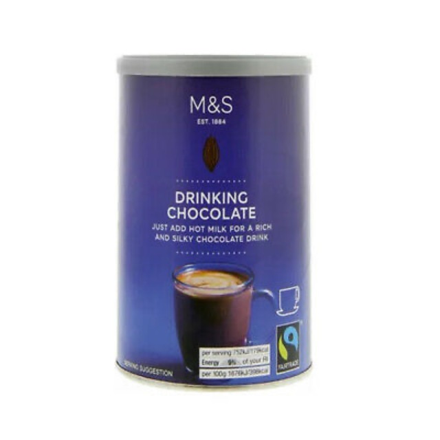 

M&S Marks Spencer Drinking Chocolate Minuman Coklat Bubuk Cocoa Cacao Drink Cokelat Hot Coco