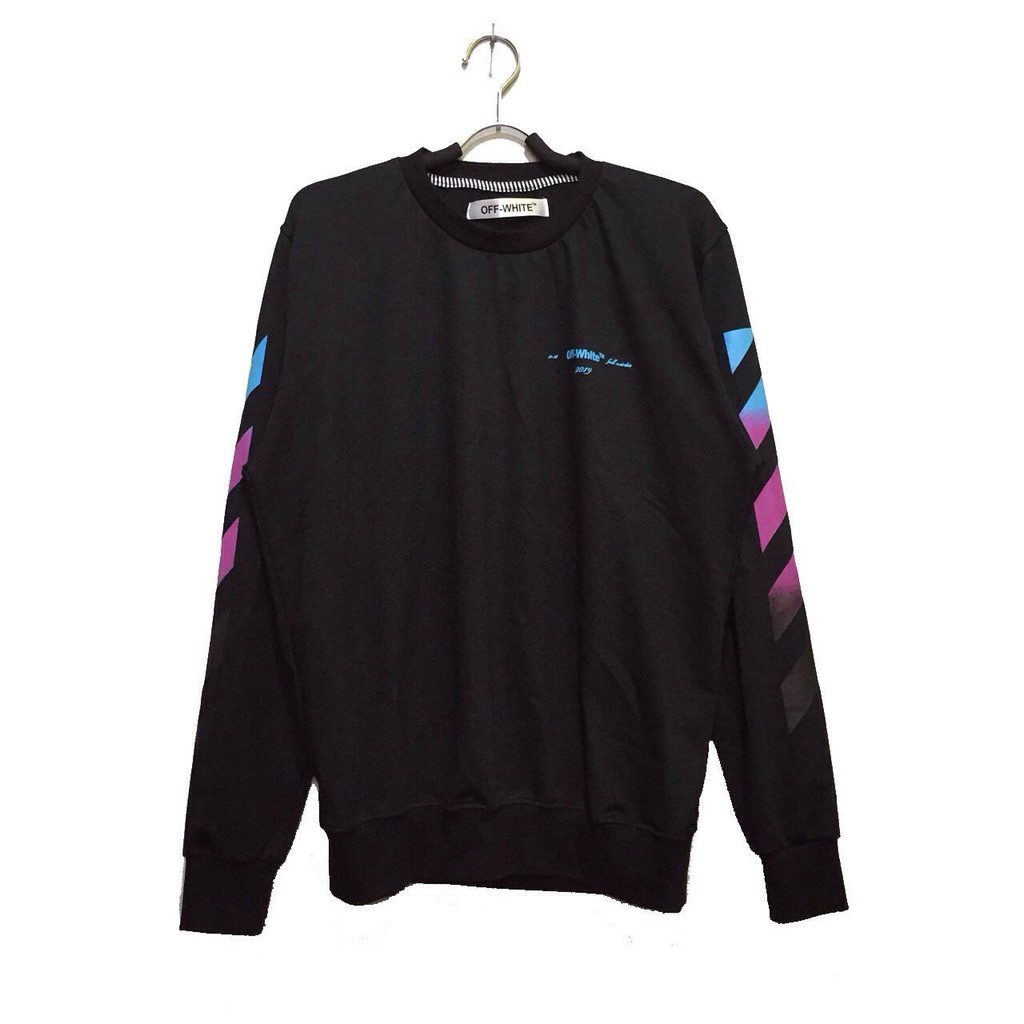 sweater crewneck offwhite gradian