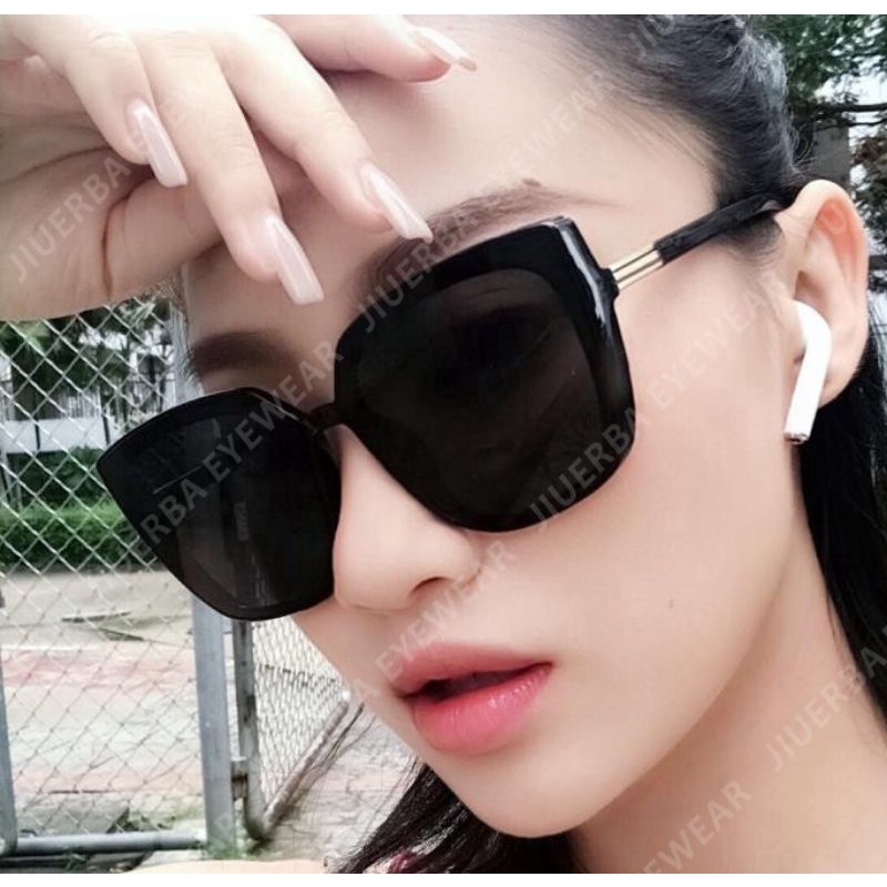 KACAMATA HITAM WANITA FASHION KOREA ANTI UV