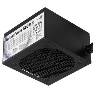 Aerocool United Power 500W - 500 Watt 80 PLUS White Gaming PSU | Shopee