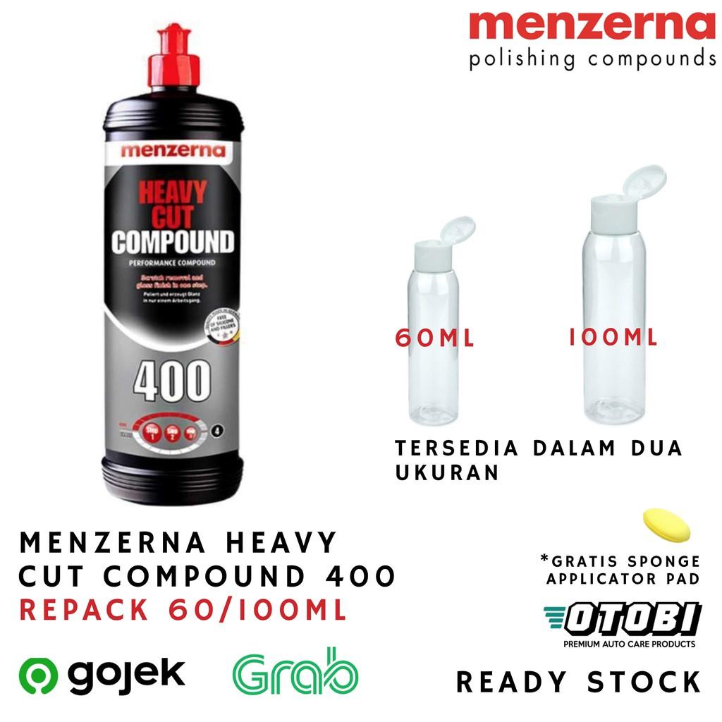 Jual Menzerna Heavy Cut Compound 400 Kompon HCC Obat Poles Repack 100ml