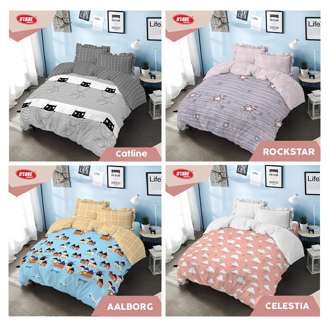 Kintakun D'Luxe Bed Cover Set New Spring Kids Edition Uk. 160x200
