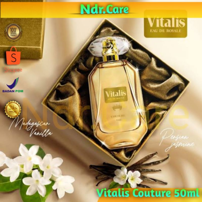 Parfum / Minyak Wangi Vitalis eau de royale Tampilan Mewah Aroma Enak 50ml