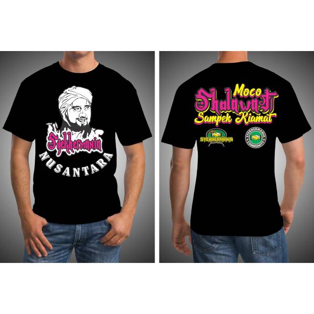 KAOS SYEKHERMANIA || TERMURAH / KAOS SYEKHERMANIA / KAOS DISTRO TERMURAH