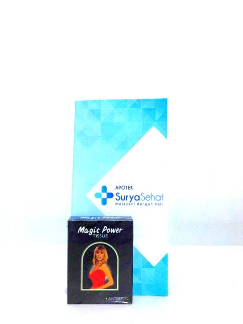 Tissue Super Magic Man isi 3 atau 6 sachet - Tissue Magic - Tisu Magic - Magic Power