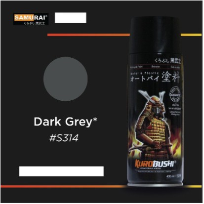 CAT PILOX SAMURAI PAINT DARK GREY S314*