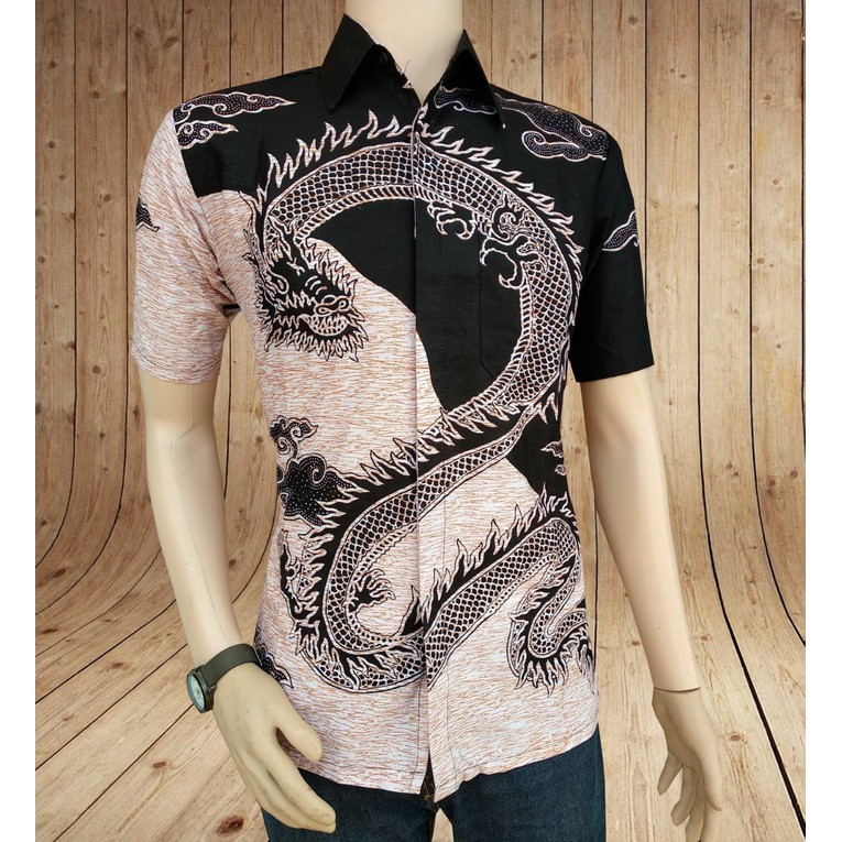 Kemeja Batik Pria Naga Batik Pekalongan