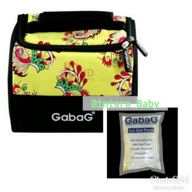 Cooler Bag Gabag Nindya Diaper Bag Tas Asi Ice Gel Tas Popok