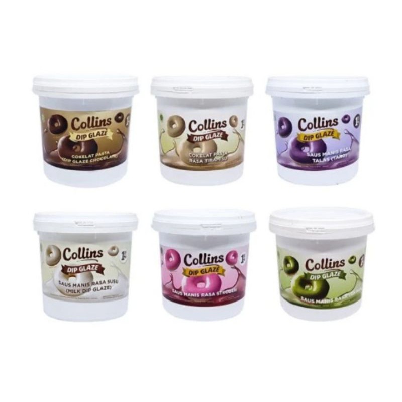 

Collins Dip Glaze Strawberry