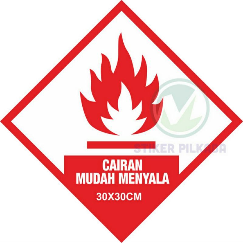 

STIKER VINYL CAIRAN MUDAH MENYALA 30x30CM