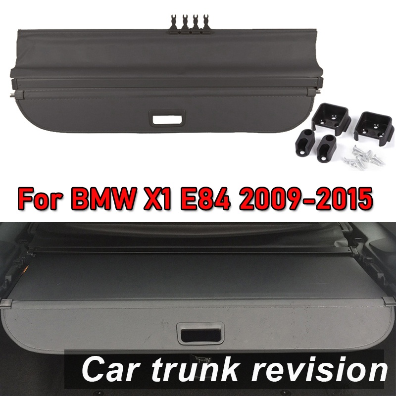 1 Set Cover Pelindung Layar Bagasi Belakang Mobil Untuk BMW X1 E84 2009-2015