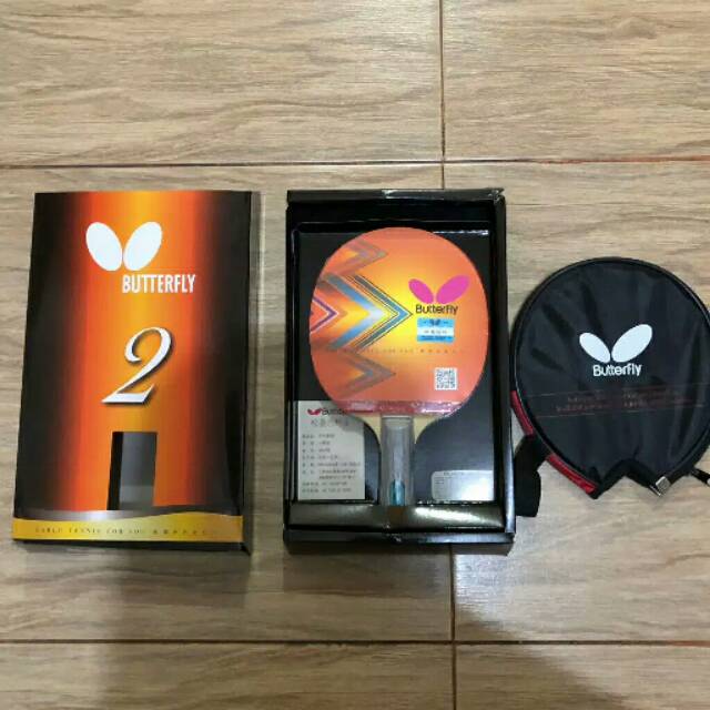 Bet Pingpong Bat Tenis Meja Butterfly TBC 202 ORIGINAL