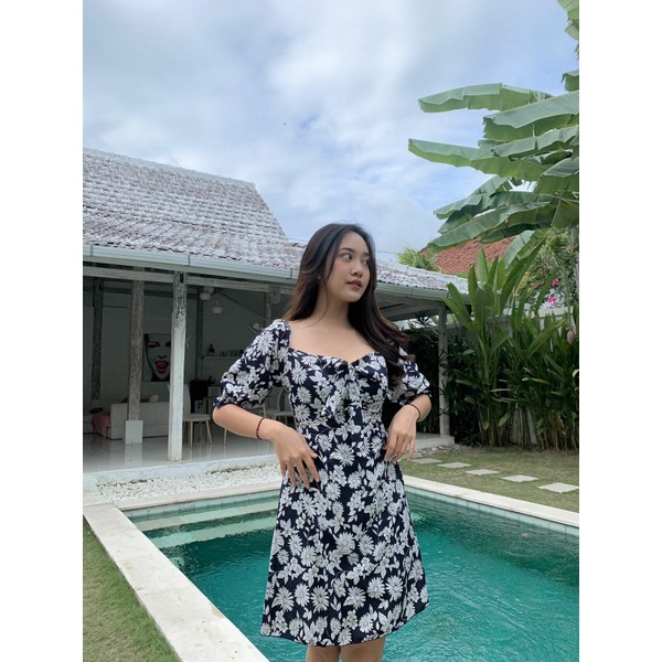 Naura dress korea simple