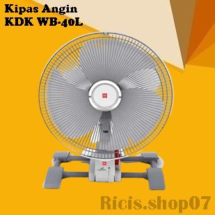 Terbaru Kipas Angin KDK WB-40L  / KDKWB40L - FLoor Fan & Wall Fan Best seller