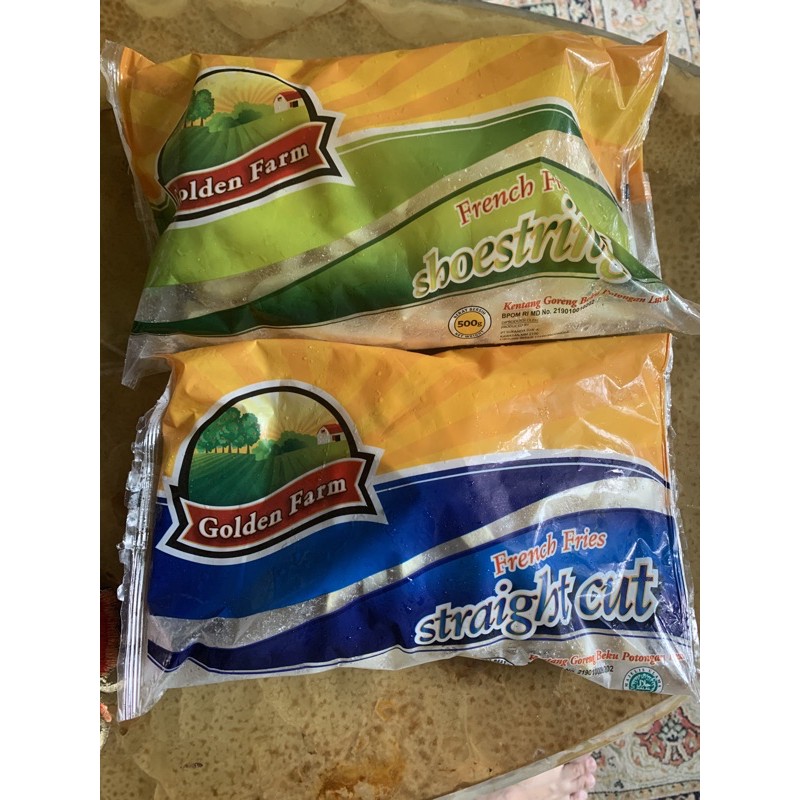 

frozen french fries kentang goreng 500gr