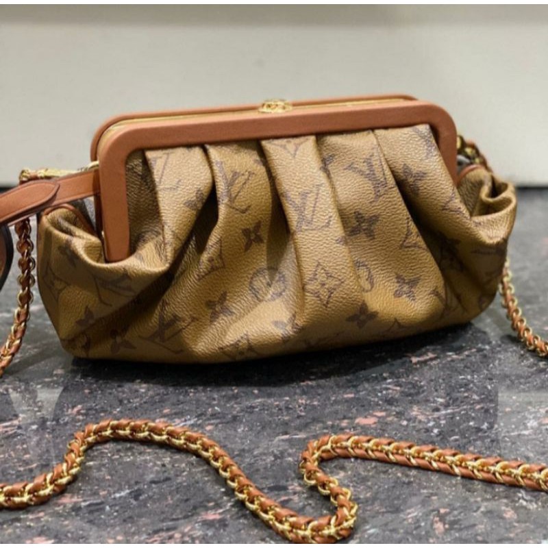 tas LV boursicot monogram reverse 26cm