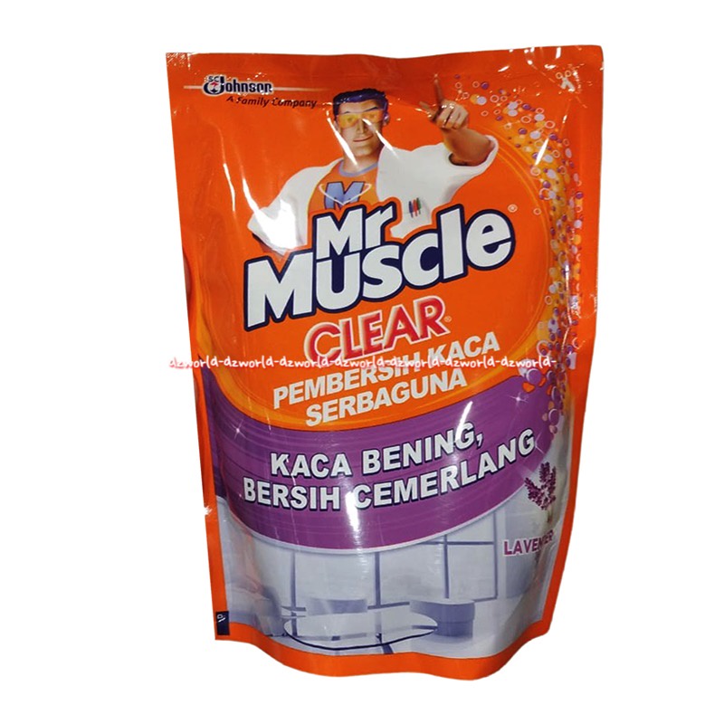 Mr Muscle Clear Pembersih Kaca Serbaguna 440ml MrMuscle Mister Muscle