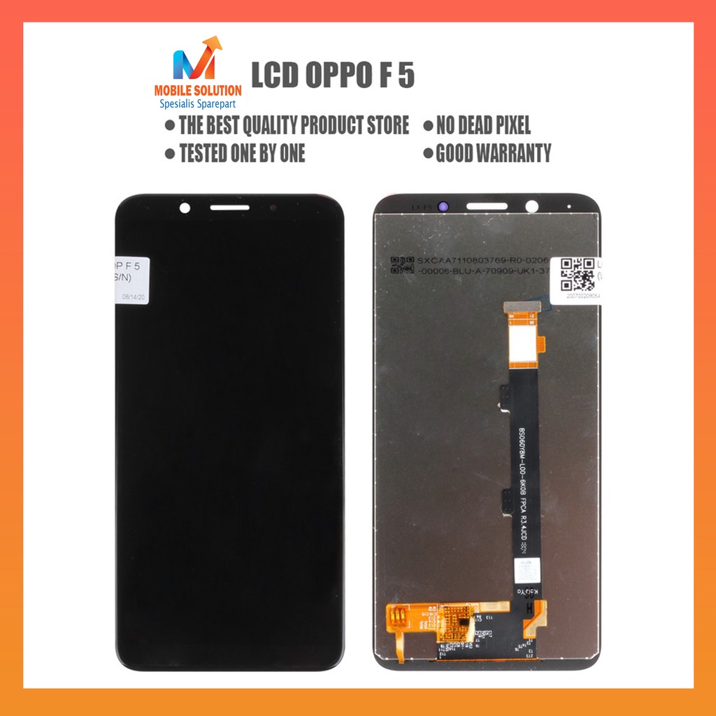 Grosir LCD Oppo F5 ORIGINAL 100% Fullset Touchscreen - Parts Kompatibel Dengan Produk Oppo Garansi 1 Bulan + Packing / Bubbel