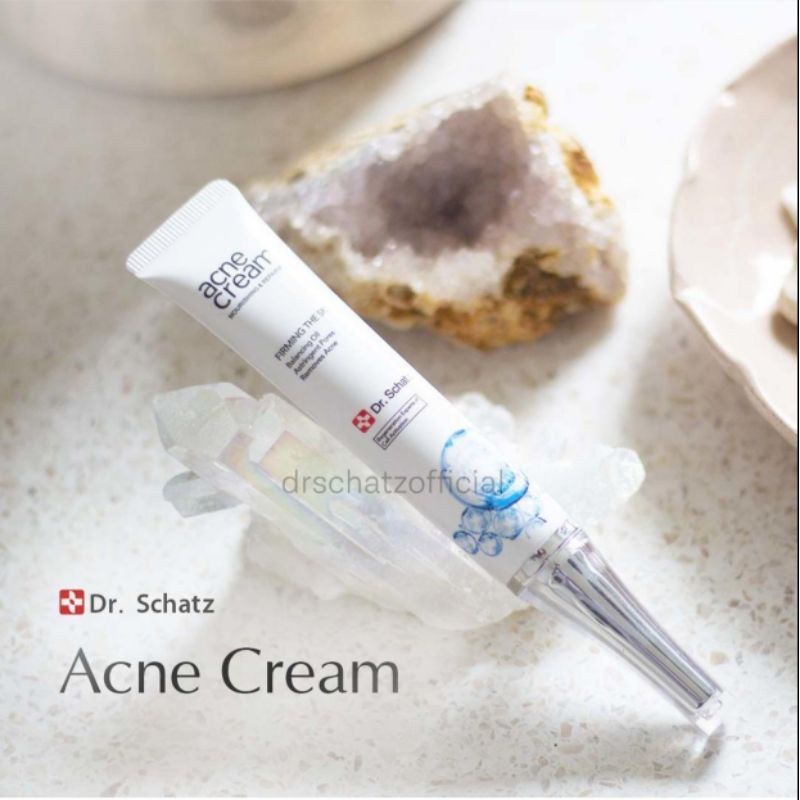 DR.SCHATZ - Dr Schatz ACNE CREAM - Obat Jerawat - Missflolaks