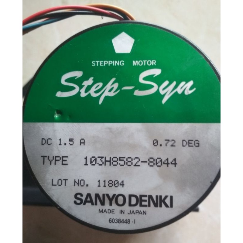 Steppiing Motor 5 Phase Sanyo Denki 103H8582-8044