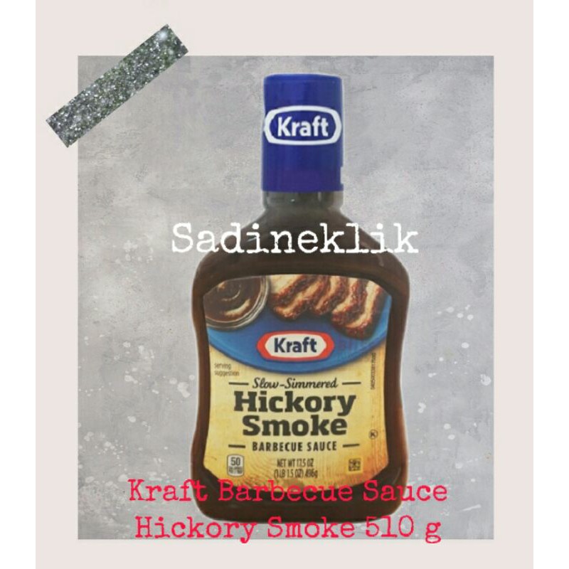 

Kraft Barbeque Sauce Hycory Smoke 510 Gram