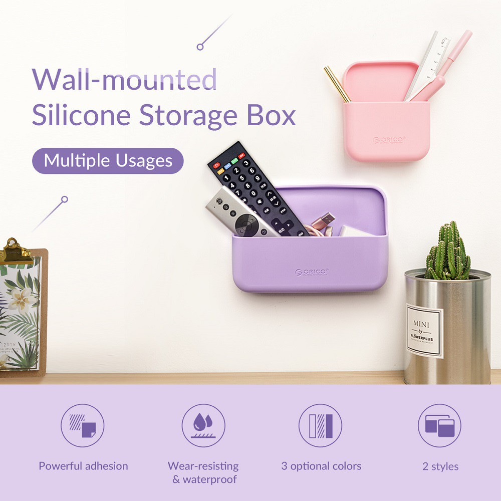 Storage Box Wall-mount orico Silicone SG-W2 - wall mount multifunction