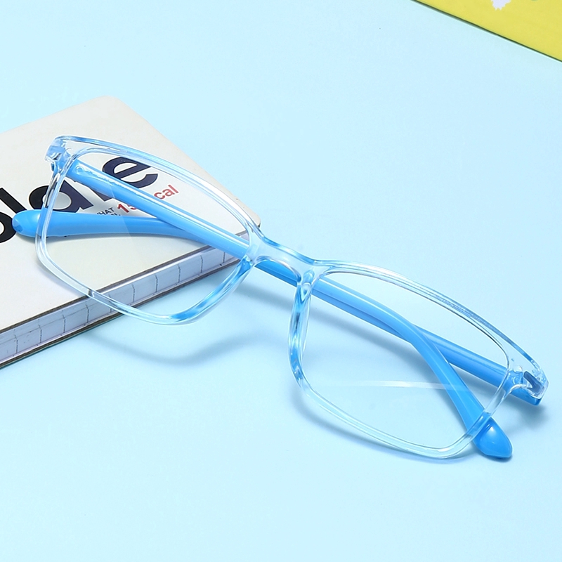 (YUZHU) COD Frame Kacamata Anti Radiasi Anak Colorful Flexible Frame Kacamata Anti Biru Komputer Kacamata