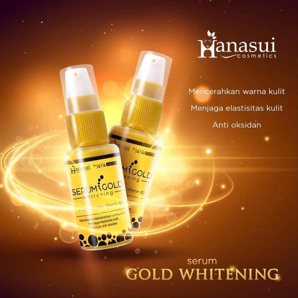 Hanasui Serum Gold Whitening ORIGINAL BPOM by GIRLSNEED77