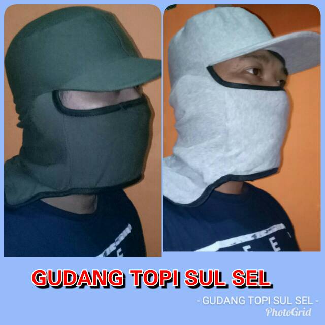 TOPI KERJA /TOPI PASKIBRAKA /TOPI NINJA/TOPI JEPANG/TOPI MASKER/MASKER TOPI/TOPI NELAYAN